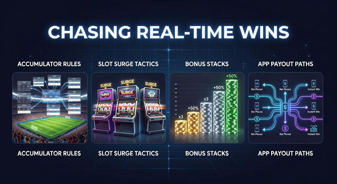 Spieler analysiert Akkumulator-Wetten auf Smartphone in einer dynamischen Sport- und Casino-Umgebung