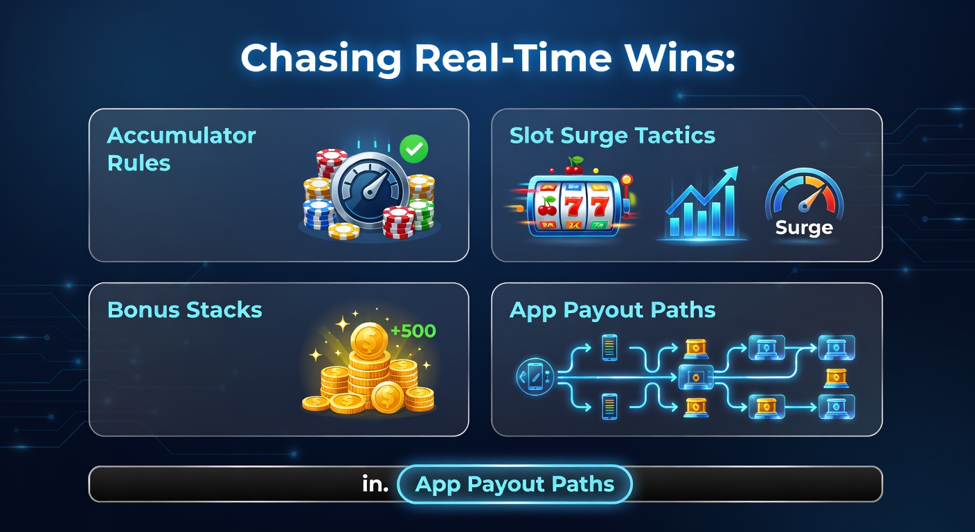 Detaillierte Darstellung von Bonus-Stapeln und App-Auszahlungsinterfaces in einer modernen Casino-App